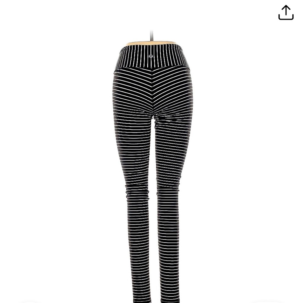 Lululemon stripped leggings